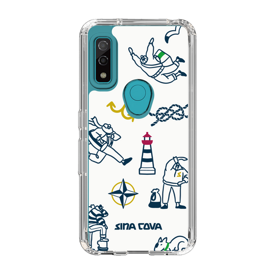 Slim Protection Case［ SINA COVA - Marine Art ］
