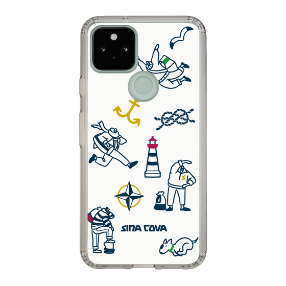Slim Protection Case［ SINA COVA - Marine Art ］
