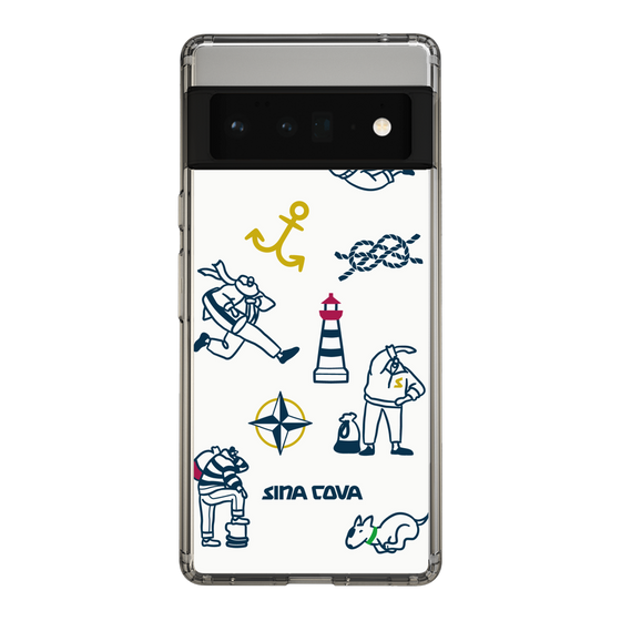 Slim Protection Case［ SINA COVA - Marine Art ］