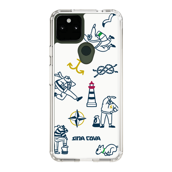 Slim Protection Case［ SINA COVA - Marine Art ］