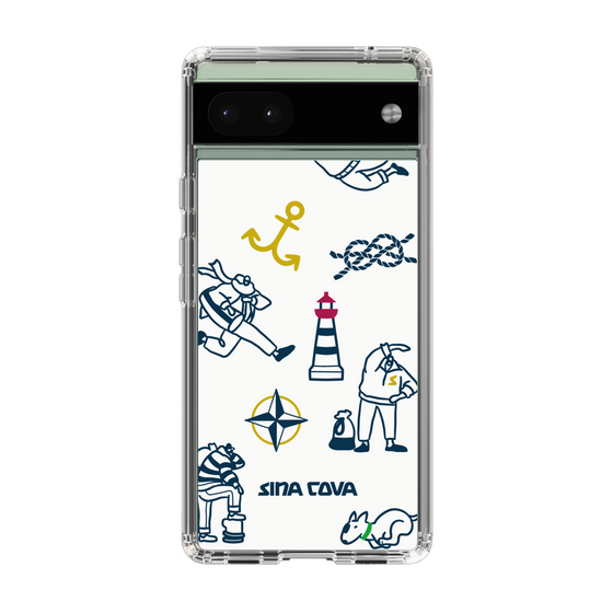 Slim Protection Case［ SINA COVA - Marine Art ］