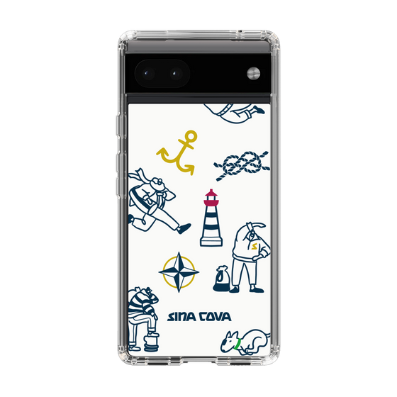 Slim Protection Case［ SINA COVA - Marine Art ］
