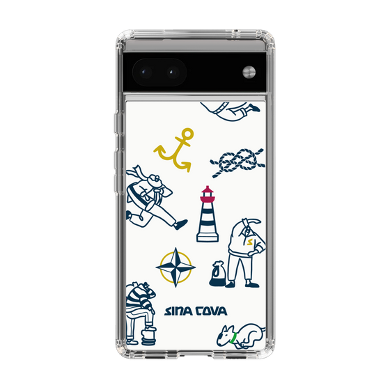 Slim Protection Case［ SINA COVA - Marine Art ］