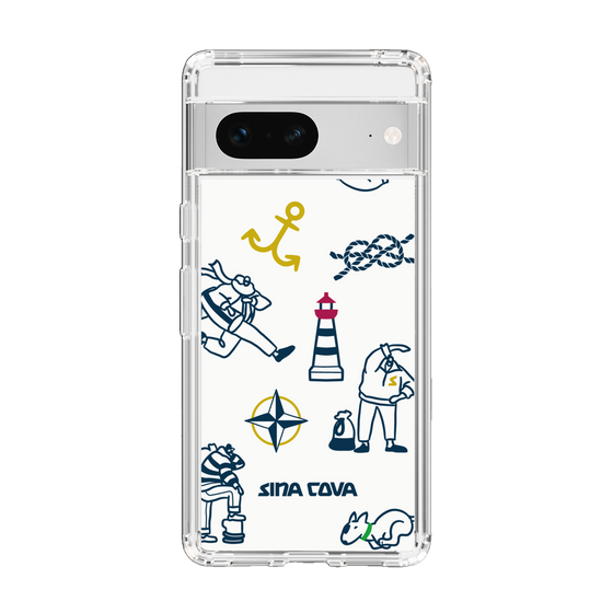 Slim Protection Case［ SINA COVA - Marine Art ］
