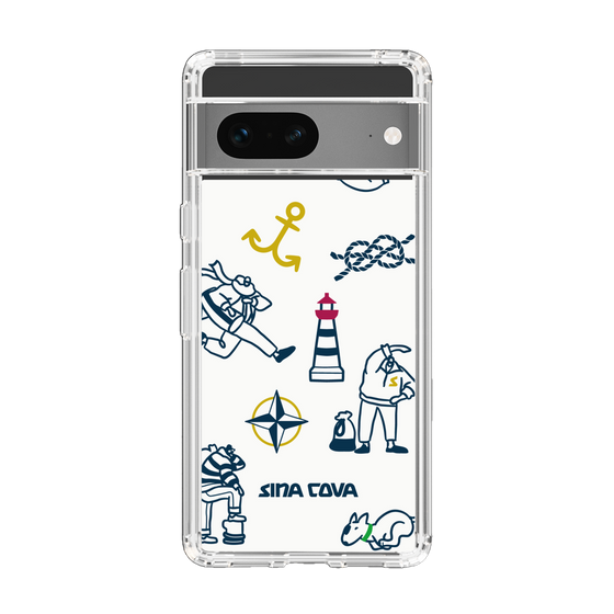 Slim Protection Case［ SINA COVA - Marine Art ］