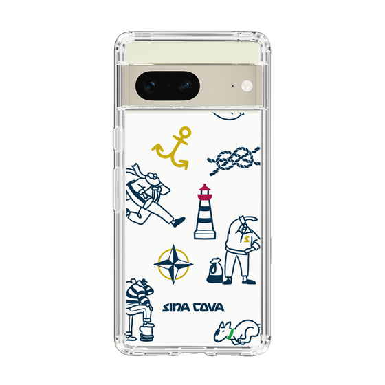 Slim Protection Case［ SINA COVA - Marine Art ］