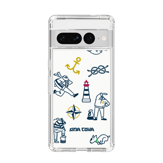 Slim Protection Case［ SINA COVA - Marine Art ］