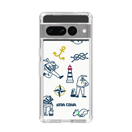Slim Protection Case［ SINA COVA - Marine Art ］