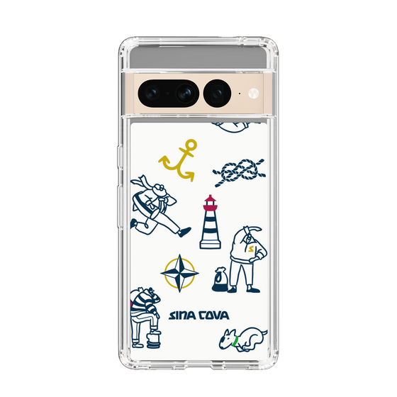 Slim Protection Case［ SINA COVA - Marine Art ］