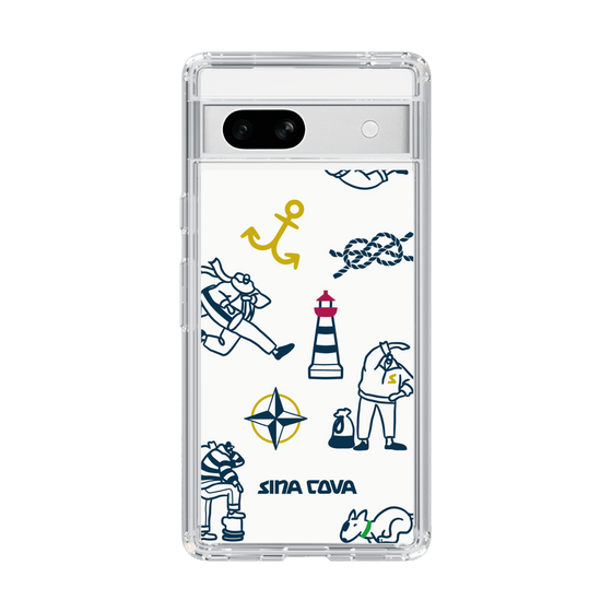 Slim Protection Case［ SINA COVA - Marine Art ］