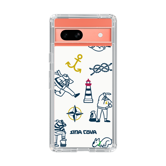 Slim Protection Case［ SINA COVA - Marine Art ］