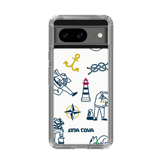Slim Protection Case［ SINA COVA - Marine Art ］