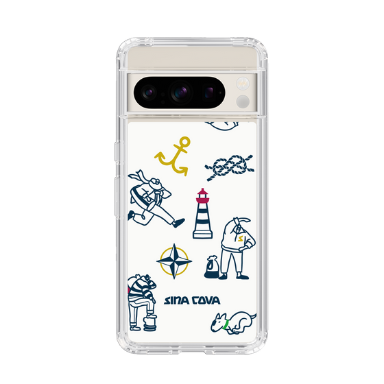 Slim Protection Case［ SINA COVA - Marine Art ］