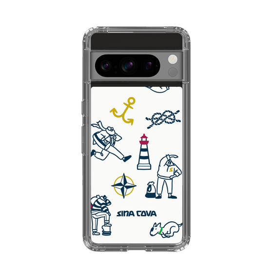 Slim Protection Case［ SINA COVA - Marine Art ］