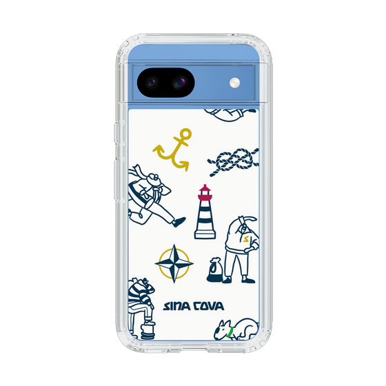 Slim Protection Case［ SINA COVA - Marine Art ］