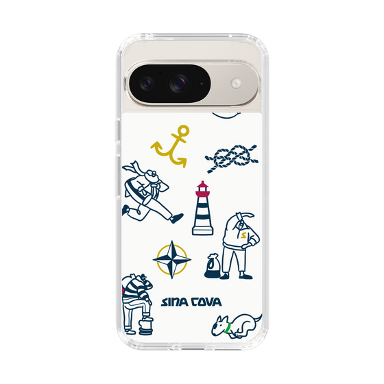Slim Protection Case［ SINA COVA - Marine Art ］