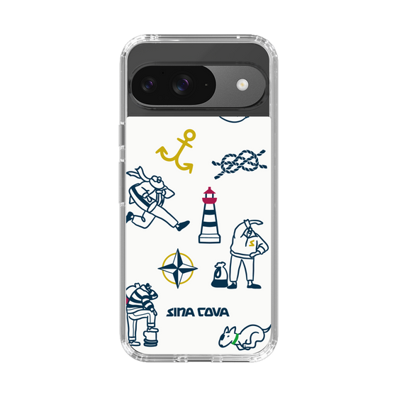 Slim Protection Case［ SINA COVA - Marine Art ］