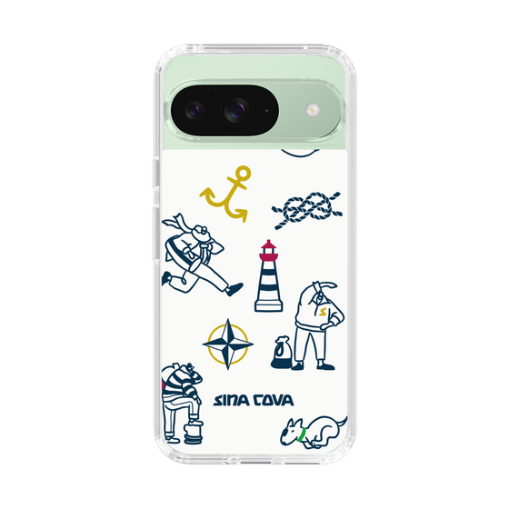 Slim Protection Case［ SINA COVA - Marine Art ］