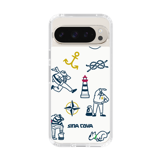 Slim Protection Case［ SINA COVA - Marine Art ］