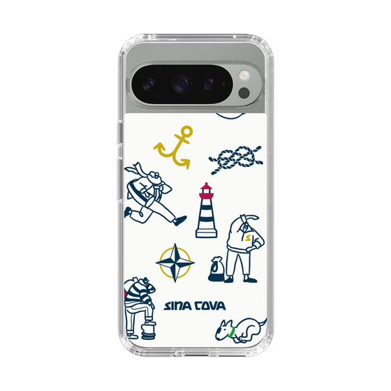 Slim Protection Case［ SINA COVA - Marine Art ］