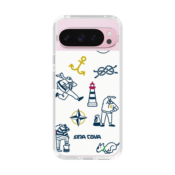 Slim Protection Case［ SINA COVA - Marine Art ］
