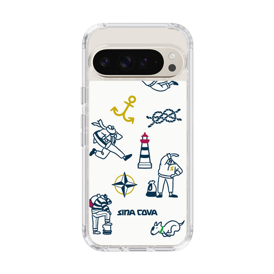 Slim Protection Case［ SINA COVA - Marine Art ］
