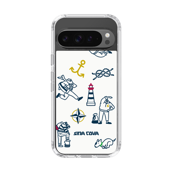 Slim Protection Case［ SINA COVA - Marine Art ］