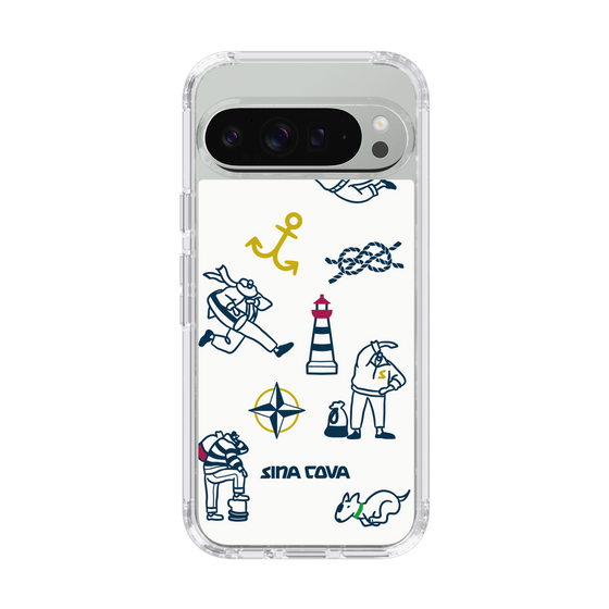 Slim Protection Case［ SINA COVA - Marine Art ］