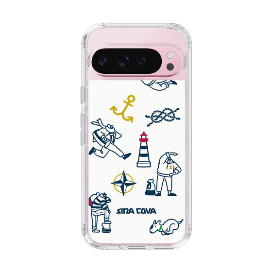 Slim Protection Case［ SINA COVA - Marine Art ］