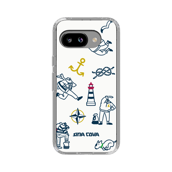 Slim Protection Case［ SINA COVA - Marine Art ］