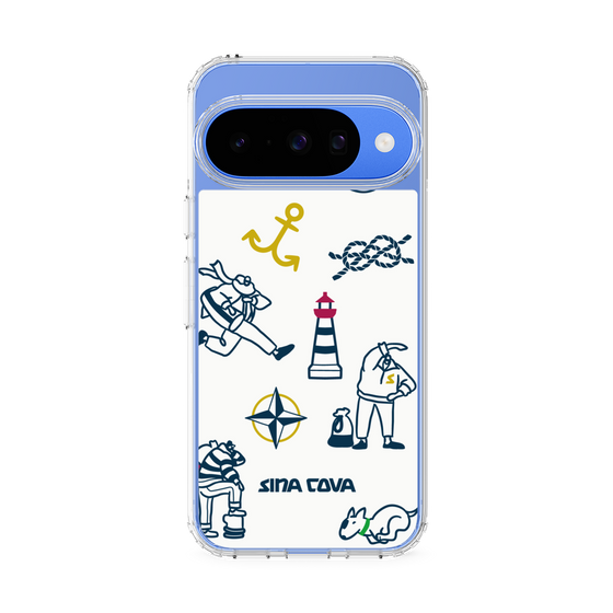 Slim Protection Case［ SINA COVA - Marine Art ］