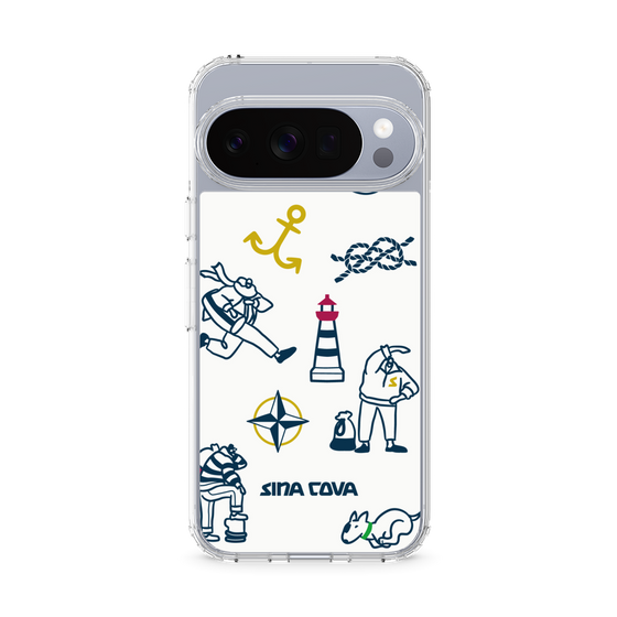 Slim Protection Case［ SINA COVA - Marine Art ］