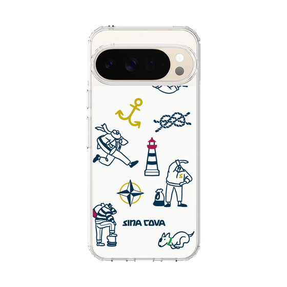 Slim Protection Case［ SINA COVA - Marine Art ］