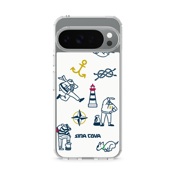 Slim Protection Case［ SINA COVA - Marine Art ］