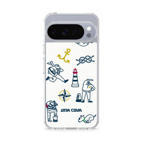 Slim Protection Case［ SINA COVA - Marine Art ］