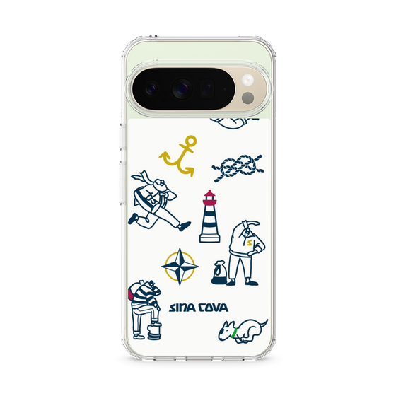 Slim Protection Case［ SINA COVA - Marine Art ］