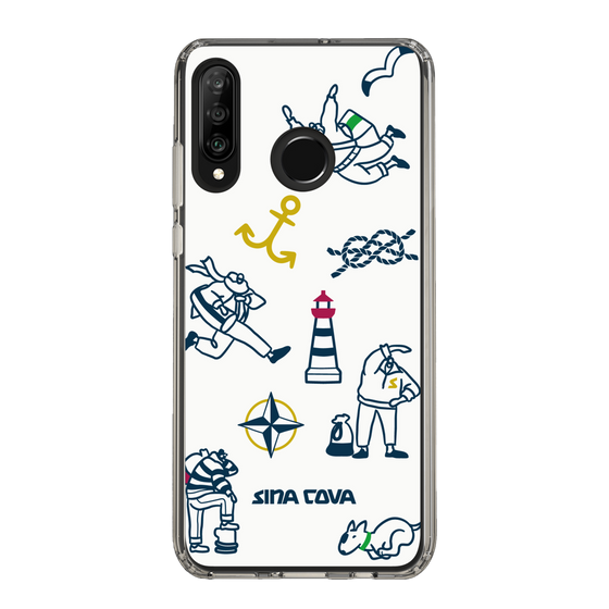 Slim Protection Case［ SINA COVA - Marine Art ］
