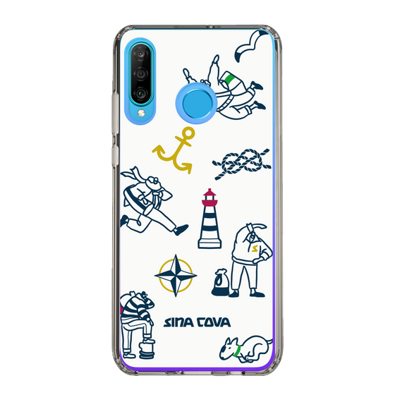 Slim Protection Case［ SINA COVA - Marine Art ］