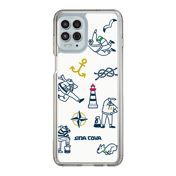 Slim Protection Case［ SINA COVA - Marine Art ］
