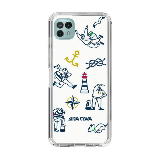 Slim Protection Case［ SINA COVA - Marine Art ］