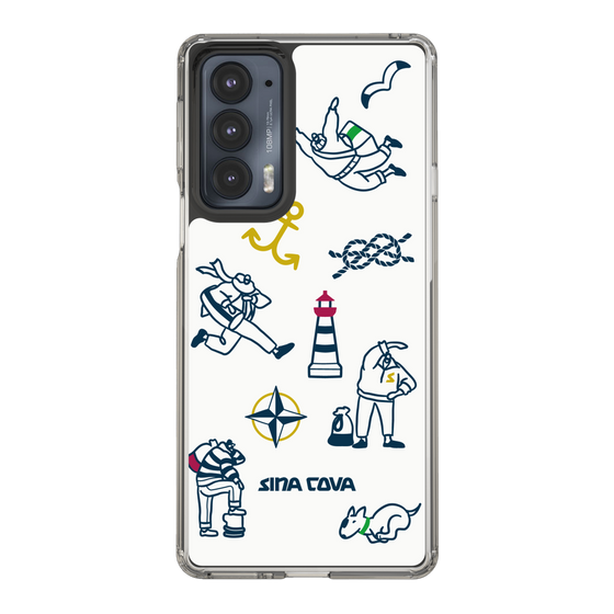 Slim Protection Case［ SINA COVA - Marine Art ］