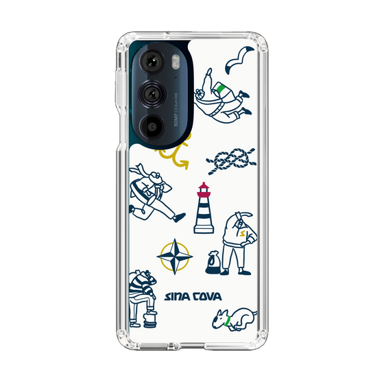 Slim Protection Case［ SINA COVA - Marine Art ］