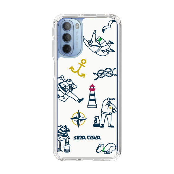 Slim Protection Case［ SINA COVA - Marine Art ］