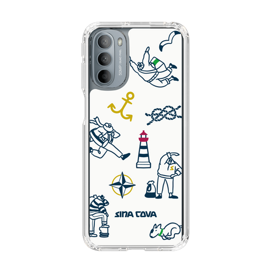 Slim Protection Case［ SINA COVA - Marine Art ］