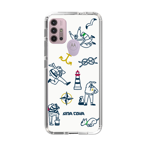 Slim Protection Case［ SINA COVA - Marine Art ］