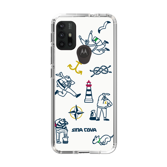 Slim Protection Case［ SINA COVA - Marine Art ］