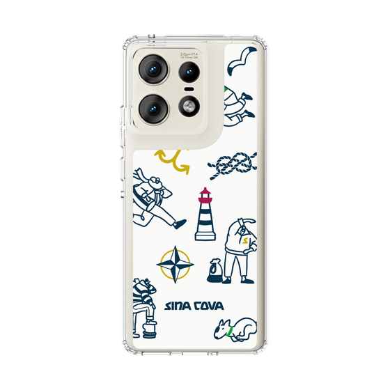 Slim Protection Case［ SINA COVA - Marine Art ］