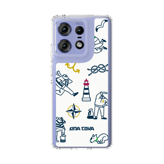 Slim Protection Case［ SINA COVA - Marine Art ］