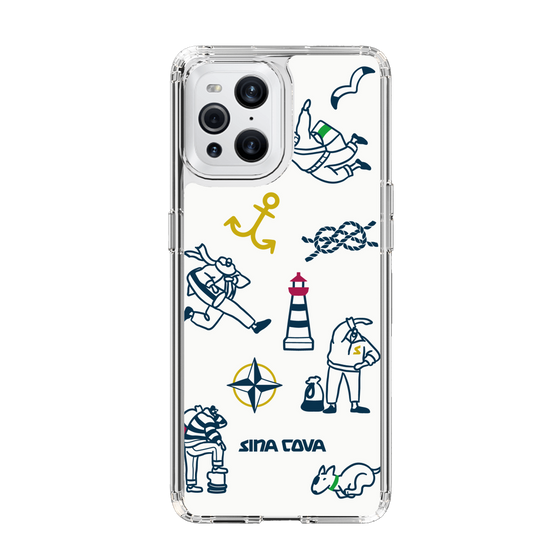 Slim Protection Case［ SINA COVA - Marine Art ］