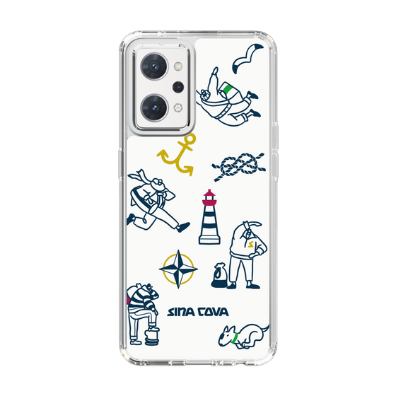 Slim Protection Case［ SINA COVA - Marine Art ］